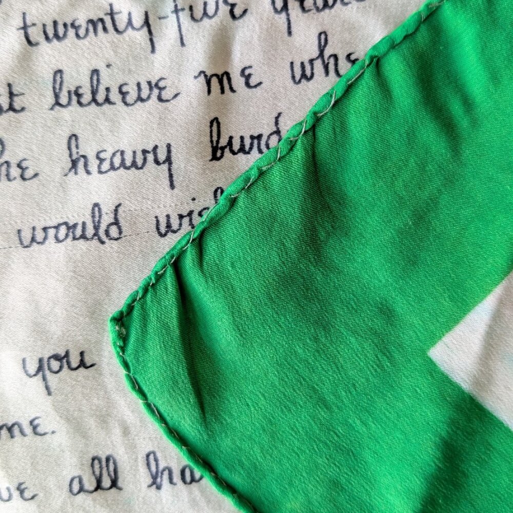Vintage A King's Farewell Silk Scarf Handkerchief 1936 King Edward VIII Britain - Picture 6 of 10